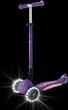 Самокат Globber серии Elite Lights фиолетово-розовый Колеса с подсветкой (439-603-3) - изображение 5