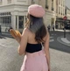 Берет женский классический французский мягкий розовый one size (B12Р) - изображение 5