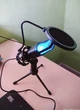 Конденсаторний USB-мікрофон із RGB-підсвічуванням - зображення 3