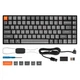 Клавіатура Keychron K2 Max K Super Red Hot-Swap QMK Wireless/Bluetooth/USB-A UA Black (K2M-J1-UA) - зображення 3