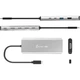 Концентратор J5create USB-C 7-in-1 USB 3.2 + USB-C PD + HDMI 4K + DisplayPort + SD/TF gray (JCD401-N) - зображення 3