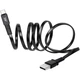 Дата кабель USB 2.0 AM to USB-C 1.2m black RivaCase (PS6002 BK12) - изображение 7