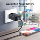 Дата кабель USB-C to Lightning 1.0m 3A 60W US304 black Ugreen (60759) - изображение 4