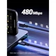 Дата кабель USB-C to USB-C 3.0m 100W L512 gray Ugreen (45065) - зображення 5