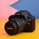 Зеркальный фотоаппарат Canon EOS 4000D Kit 18-55mm DC III (3011C004) Black Б/У [156044] - изображение 1