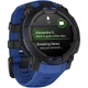 Смарт-часы GARMIN Instinct 3 45mm AMOLED Black with Blue Band (010-02936-03/43) - изображение 3