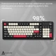 Клавиатура Ajazz AF98 Plus Black/White/Red (AF98-PLUS-BSR) [156893] - изображение 8