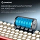 Клавіатура GamePro Asgard Ragnar Wireless/Bluetooth/USB UA Blue (MK285BL) - зображення 5