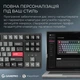 Клавіатура GamePro Asgard Ragnar Wireless/Bluetooth/USB UA Black (MK285BK) - зображення 5