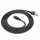 Кабель Micro USB магнітний 2.4A для смартфонів та планшетів довжина 1м чорний Hoco X52 Magnetic заряджання пристроїв - зображення 2