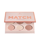 Палетка тіней для повік 6 відтінків Bogenia Match Eyeshadow Palette Коричневі (BG908(001)) - зображення 1