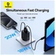 Зарядное устройство Baseus Compact Quick Charger 20W USB Type-A USB Type-C Черный - изображение 9