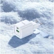 Заряджання Hoco C147A PD20W QC3.0 Type-C на Lightning для пристроїв Apple біла - зображення 3