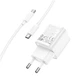 Заряджання Hoco C147A PD20W QC3.0 Type-C на Lightning для пристроїв Apple біла - зображення 6