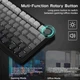 Бездротова ігрова механічна клавітура Attack shark x85 Grey gradient - изображение 11