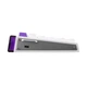 Магнітна ігрова клавіатур AULA HERO 84 HE White-purple Кастомний lightbox, RGB Підсвічування, Rapid Hall Effect, 8000Hz., Switch 0.01mm. ENG + UA - изображение 6