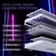 Ігрова Клавіатура ATTACK SHARK R85 HE White contour Магнітні світчі. Дротова, Кастомний lightbox, 8000Hz/s. RGB Підсвічування, Switch 0.005mm. Rapid Trigger - изображение 9