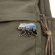 Значок BROCHE брошь бижутерия Животные Медведь с горным пейзажем разноцветный BRGV115308 - изображение 5