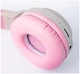 Бездротові навушники Bluetooth Hoco W27 Cat Ear Pink з картою пам'яті та 3.5 мм роз'ємом - зображення 7