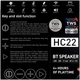 Портативная Bluetooth-колонка Hoco HC22 Auspicious черный противоударный 6 Вт Bluetooth - изображение 4