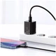 Зарядний пристрій Baseus Super Si Quick Charge 25W 3A з кабелем Type-C EU білий - зображення 4