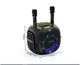 Портативная Bluetooth-колонка Hopestar Party One Черный Bluetooth Карта памяти Ударопрочный корпус - изображение 8