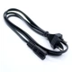 Кабель живлення C7 2pin 1.5м Чорний для радіо CEE 7/16 IEC C7 - зображення 5
