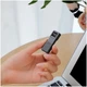 Флеш-накопичувач Hoco UD6 128GB Intelligent USB ударостійкий чорний - зображення 10