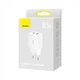 Мережевий зарядний пристрій Baseus Compact Charger 2U 10.5W EU White (CCXJ010202) - зображення 2