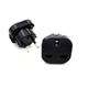 Перехідник мережевий 2 Pin EU Plug Adapter для пристроїв з US вилкою білий - зображення 10