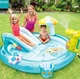 Детский надувной игровой центр Intex 57165 Аллигатор 201 x 170 x 84 см - изображение 2