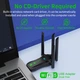 Wi-Fi адаптер AC1200 WiFi5 USB 3.0 5Ггц+2.4Ггц 4 антенны V2 - изображение 4