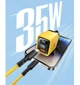 Мережевий зарядний пристрій Asometech 35W GAN Display Type-c USB CH009-H01 - зображення 8