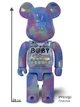 Статуетка колекційна фігурка Bearbrick My First Baby Macau 2021 400% 28 см Medicom Toy Цукерковий рай - зображення 1