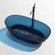 Ванна VBI VESUVIO BLUE 170 x 78 отдельностоящая стеклянная - изображение 2
