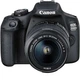 Зеркальный фотоаппарат Canon EOS 2000D kit (18-55mm) IS II (2728C003AA) - изображение 3