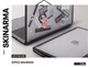 Чохол-накладка для ноутбука SkinArma Henko для Macbook Air 13" 2018-2020 Transparent (SK-MBA13-HENBLK537) - зображення 2