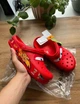 Мужские кроксы Красные Маквины 38 розмір Lightning McQueen Crocs Crocband - изображение 1