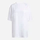 Футболка хлопковая оверсайз длинная женская Adidas Originals Ess Lin Tee Os KD1446 XS White (4068821345850) - изображение 6