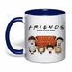 Чашка з друком "Friends (Друзі)" №5 (колір кобальт) (37281) - зображення 1