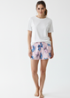Женская пижама Primark Disney STITCH T-Shirt Shorts М Хлопковая для дома и сна Пудровый (9016) - изображение 2