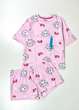 Женская пижама Primark Disney Hello Kitty XXL Хлопковый для дома и сна Пудровый (8991) - изображение 5