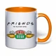 Чашка з друком "Friends (Друзі)" №6 (колір помаранчевий) (37321) - зображення 2