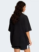 Футболка хлопковая длинная женская Adidas Originals Aop Ss T-Shirt KD2822 L Black (4068805096334) - изображение 2