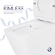 Унитаз-компакт Qtap Crow Eco безободковый с седалием Soft-close QTCRO27W48750 - изображение 6