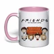 Чашка з друком "Friends (Друзі)" №5 (колір рожевий) (37286) - зображення 1