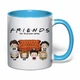 Чашка з друком "Friends (Друзі)" №5 (колір блакитний) (37282) - зображення 2