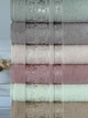 Набор махровых полотенец Cestepe MicroCotton Premium Orkide 50х90 см лицевые 6 шт. - изображение 2