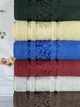 Набор махровых полотенец Cestepe MicroCotton Premium Hayal 70х140 см банные 6 шт. - изображение 2