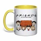 Чашка з друком "Friends (Друзі)" №5 (колір жовтий) (37290) - зображення 1
